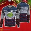 New England Patriots Christmas Grinch Ugly Christmas Sweater Christmas Gift For Family Product Photo 1