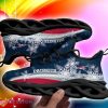 New England Patriots Christmas Snow Chunky Sneakers Ugly Christmas Max Soul Shoes - New England Patriots Christmas Snow Chunky Sneakers Ugly Christmas Max Soul Shoes Photo 6
