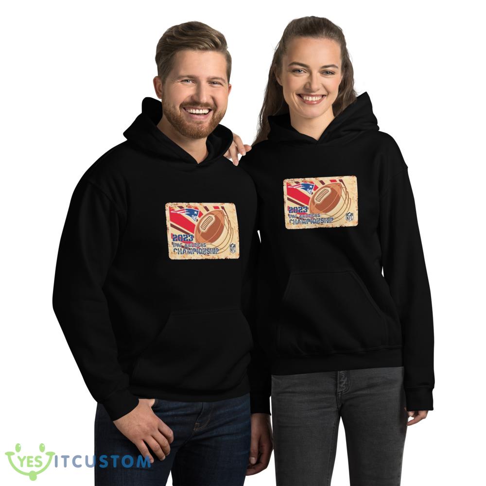 New England Patriots Shirt Rusty Metal IFAF Americas Championship NFL Logo Shirt Gift Shirt 15 New England Patriots Shirt Rusty Metal IFAF Americas Championship NFL Logo Shirt Gift Shirt - 18500 Unisex Heavy Blend Hooded Sweatshirt
