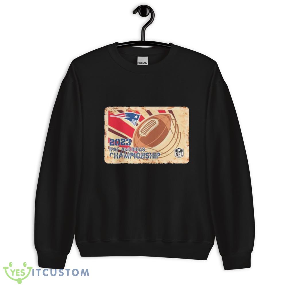 New England Patriots Shirt Rusty Metal IFAF Americas Championship NFL Logo Shirt Gift Shirt 14 New England Patriots Shirt Rusty Metal IFAF Americas Championship NFL Logo Shirt Gift Shirt - 18000 Unisex Heavy Blend Crewneck Sweatshirt