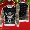 New Orleans Saints Christmas Cool Reindeer 3D Ugly Christmas Sweater For Fans Product Photo 1