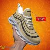 New Orleans Saints NFL Custom Name Max Soul Shoes Special Gift Product Photo 1