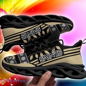 New Orleans Saints X-max Santa Claus Chunky Sneakers Ugly Christmas Max Soul Shoes 5 New Orleans Saints X-max Santa Claus Chunky Sneakers Ugly Christmas Max Soul Shoes - New Orleans Saints X-max Santa Claus Chunky Sneakers Ugly Christmas Max Soul Shoes Photo 6