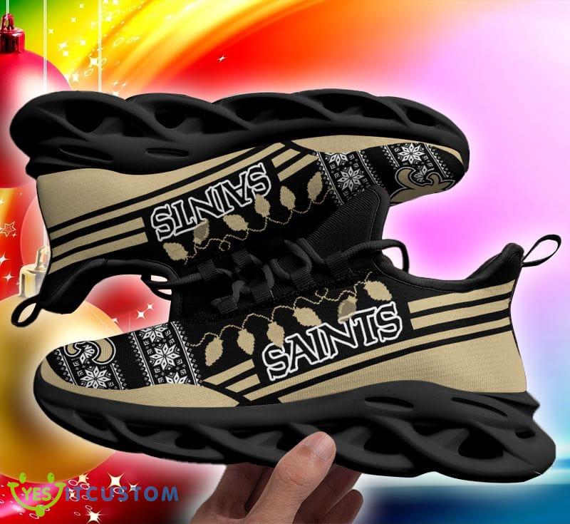 New Orleans Saints X-max Santa Claus Chunky Sneakers Ugly Christmas Max Soul Shoes 3 New Orleans Saints X-max Santa Claus Chunky Sneakers Ugly Christmas Max Soul Shoes - New Orleans Saints X-max Santa Claus Chunky Sneakers Ugly Christmas Max Soul Shoes Photo 6