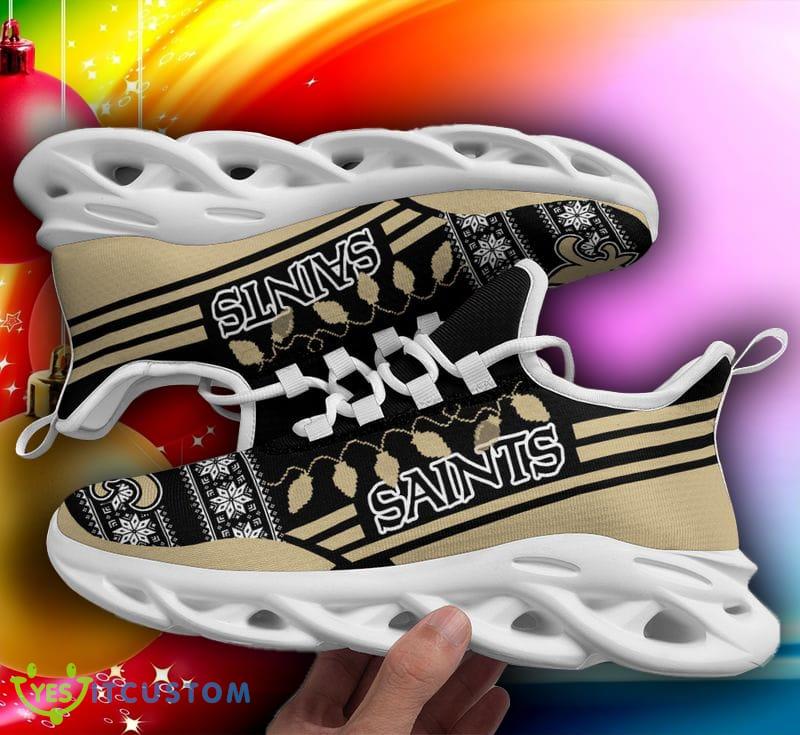 New Orleans Saints X-max Santa Claus Chunky Sneakers Ugly Christmas Max Soul Shoes 7 New Orleans Saints X-max Santa Claus Chunky Sneakers Ugly Christmas Max Soul Shoes - New Orleans Saints X-max Santa Claus Chunky Sneakers Ugly Christmas Max Soul Shoes Photo 1