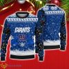 New York Giants Christmas Reindeer Winter Pattern Ugly Christmas Sweater Christmas Gift For Family Product Photo 1
