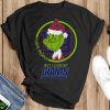 New York Giants NFL Christmas Grinch I Hate People But I Love My Favorite Football Team T Shirt - Black T-Shirt
