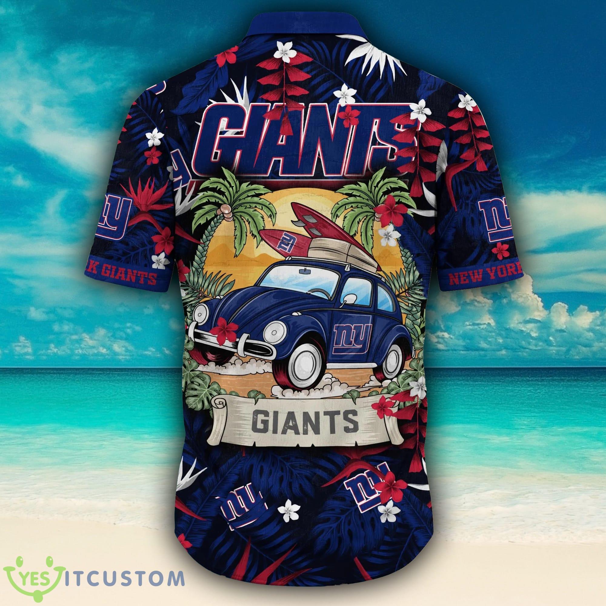 New York Giants NFL Flower Logo Colorful Resort Hawaiian Shirt 3 New York Giants NFL Flower Logo Colorful Resort Hawaiian Shirt - New York Giants NFL Flower Logo Coloful Hawaiian Shirt Photo 5