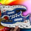 New York Giants X-max Pattern Print Chunky Sneakers Ugly Christmas Max Soul Shoes - New York Giants X-max Pattern Print Chunky Sneakers Ugly Christmas Max Soul Shoes Photo 1