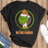 New York Islanders NHL Christmas Grinch I Hate People But I Love My Favorite Hockey Team T Shirt - Black T-Shirt