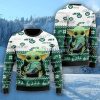 New York Jets Baby Yoda Lover American Football Fans 3D Ugly Christmas Sweater Christmas Gift For Sport Fans Product Photo 1
