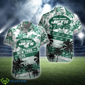 New York Jets NFL New Season Hawaiian Shirt And Beach Short - New York Jets NFL New Season Hawaiian Shirt And Beach Short Photo 3