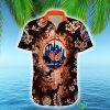 New York Mets MLB Hawaiian Shirt Ocean Hibiscus Custom Name For Fans Gift - New York Mets MLB Hawaiian Shirt_1