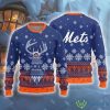 New York Mets Reindeer Ugly Sweater Fans Christmas Gift Sweatshirt For Men Women - New York Mets Reindeer Ugly Sweater Fans Christmas Gift Sweatshirt For Men Women