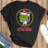 New York Rangers NHL Christmas Grinch I Hate People But I Love My Favorite Hockey Team T Shirt - Black T-Shirt
