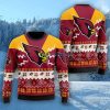 NFL Arizona Cardinals Christmas 3D Ugly Christmas Sweater Christmas Gift For Sport Fans Product Photo 1