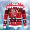 NFL Arizona Cardinals Dabbing Santa Claus Christmas Ugly Sweater Gift For Awesome Sweater 3D For Fans Product Photo 1