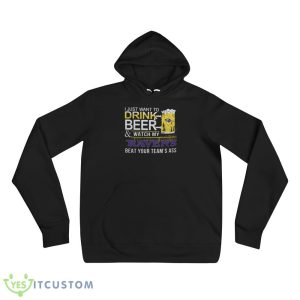 NFL Baltimore Ravens Drink Beer And Watch My Ravens Shirt Gift For Fan 9 NFL Baltimore Ravens Drink Beer And Watch My Ravens Shirt Gift For Fan - 3719 Unisex Fleece Pullover Hoodie