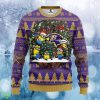 NFL Baltimore Ravens Minion Christmas Ugly Sweater Gift For Awesome Sweater 3D For Fans Product Photo 1