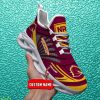NFL Brisbane Broncos Custom Name Max Soul Shoes Impressive Gift Product Photo 1
