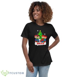 NFL Buffalo Bills Christmas Gifts Snoopy The Peanuts Christmas Shirt Gift Shirt 10 NFL Buffalo Bills Christmas Gifts Snoopy The Peanuts Christmas Shirt Gift Shirt - 6400 Women's Relaxed Short Sleeve Jersey Tee