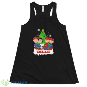 NFL Buffalo Bills Christmas Gifts Snoopy The Peanuts Christmas Shirt Gift Shirt 11 NFL Buffalo Bills Christmas Gifts Snoopy The Peanuts Christmas Shirt Gift Shirt - 8800 Women's Flowy Racerback Tank