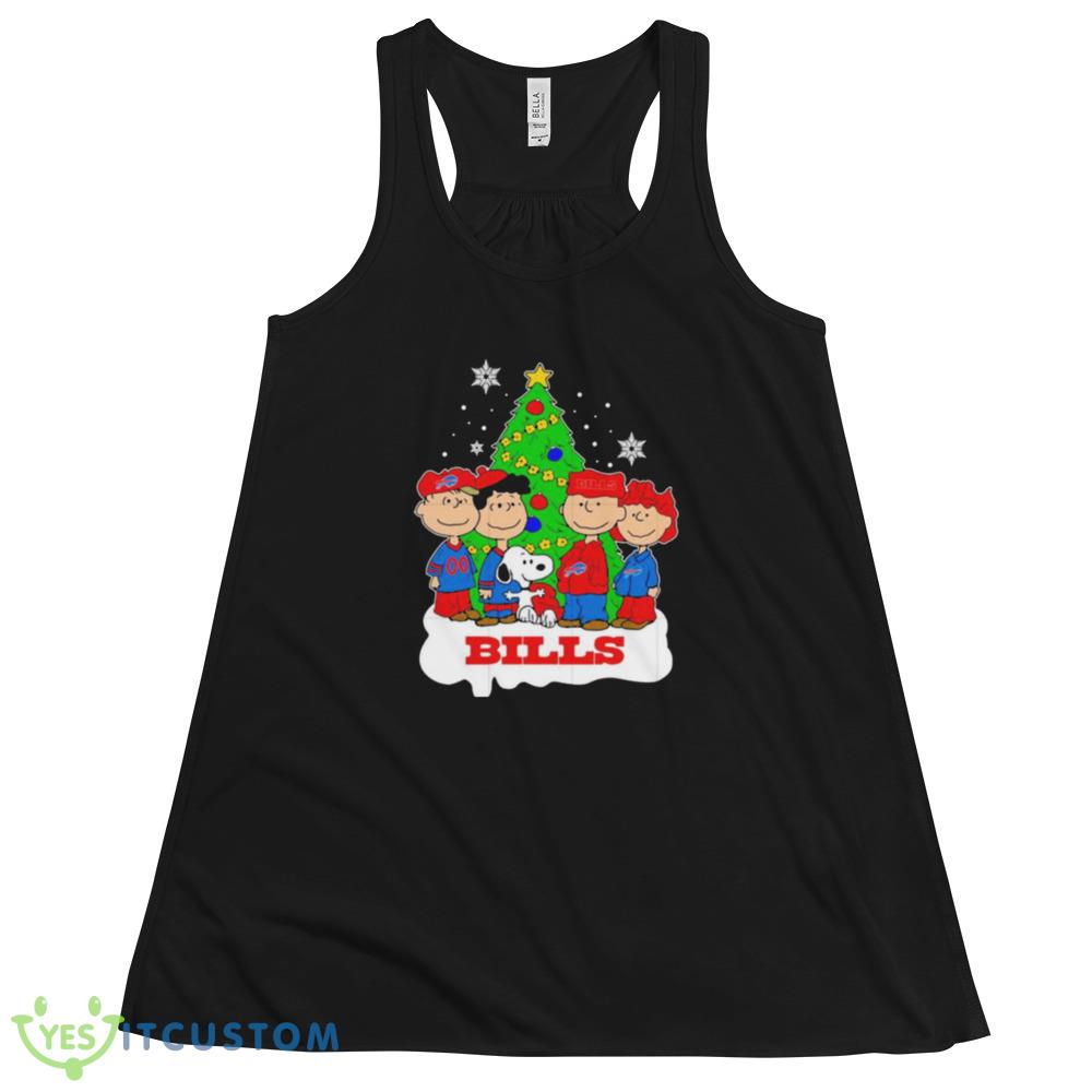 NFL Buffalo Bills Christmas Gifts Snoopy The Peanuts Christmas Shirt Gift Shirt 5 NFL Buffalo Bills Christmas Gifts Snoopy The Peanuts Christmas Shirt Gift Shirt - 8800 Women's Flowy Racerback Tank
