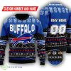 NFL Buffalo Bills Rugby Stadium Ugly Christmas Sweater Custom Number And Name - NFL Buffalo Bills Rugby Stadium Ugly Christmas Sweater Custom Number And Name