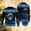 NFL Carolina Panthers Christmas All Over Print Fun Ugly Sweater - NFL Carolina Panthers Christmas All Over Print Fun Ugly Sweater