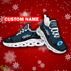 NFL Carolina Panthers Snowflakes Christmas Tree Max Soul Shoes Custom Name - NFL Carolina Panthers Snowflakes Christmas Tree Max Soul Shoes Custom Name Photo 4