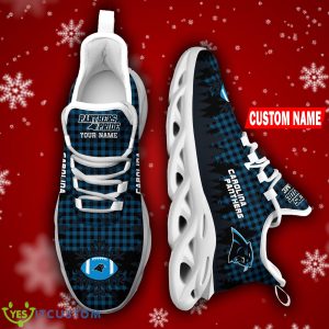 NFL Carolina Panthers Snowflakes Christmas Tree Max Soul Shoes Custom Name - NFL Carolina Panthers Snowflakes Christmas Tree Max Soul Shoes Custom Name Photo 6
