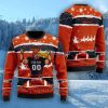NFL Chicago Bears Custom Name And Number 3D Ugly Christmas Sweater Christmas Gift For Sport Fans Product Photo 1