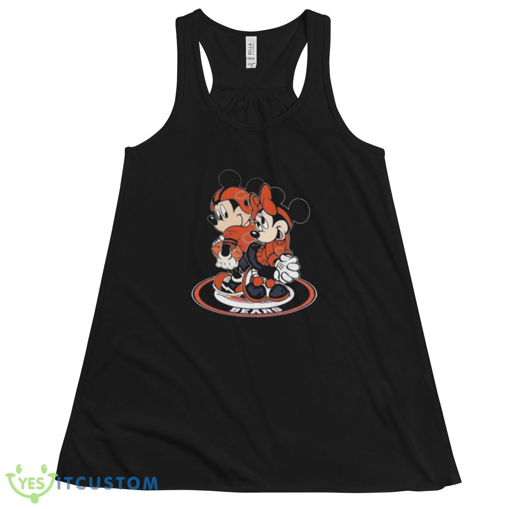 NFL Chicago Bears Mickey Mouse And Minnie Mouse Shirt Gift For Fan 5 NFL Chicago Bears Mickey Mouse And Minnie Mouse Shirt Gift For Fan - 8800 Women's Flowy Racerback Tank
