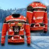 NFL Cleveland Browns Custom Name And Number 3D Ugly Christmas Sweater Christmas Gift For Sport Fans Product Photo 1