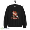 NFL Cleveland Browns Mickey Mouse And Minnie Mouse Shirt Gift For Fan - 18000 Unisex Heavy Blend Crewneck Sweatshirt