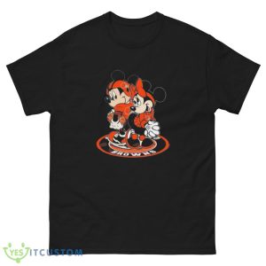 NFL Cleveland Browns Mickey Mouse And Minnie Mouse Shirt Gift For Fan - Men’s Classic Tee Gildan 5000