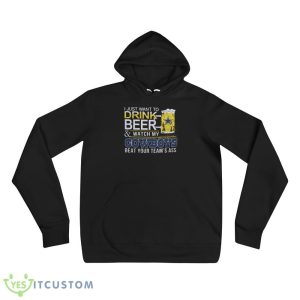 NFL Dallas Cowboys Drink Beer And Watch My Cowboys Shirt Gift For Fan - 3719 Unisex Fleece Pullover Hoodie