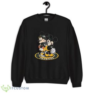 NFL Green Bay Packers Mickey Mouse And Minnie Mouse Shirt Gift For Fan - 18000 Unisex Heavy Blend Crewneck Sweatshirt