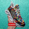 NFL Houston Texans Custom Name Max Soul Shoes Special Gift Product Photo 1
