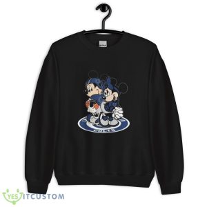 NFL Indianapolis Colts Mickey Mouse And Minnie Mouse Shirt Gift For Fan - 18000 Unisex Heavy Blend Crewneck Sweatshirt