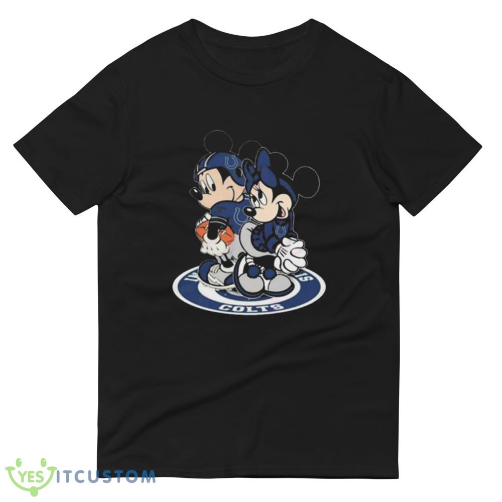 NFL Indianapolis Colts Mickey Mouse And Minnie Mouse Shirt Gift For Fan 6 NFL Indianapolis Colts Mickey Mouse And Minnie Mouse Shirt Gift For Fan - 980 Lightweight Fashion Short Sleeve T-Shirt