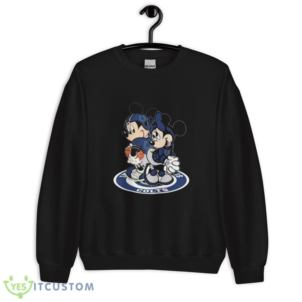 NFL Indianapolis Colts Mickey Mouse And Minnie Mouse Shirt Gift For Fan 14 NFL Indianapolis Colts Mickey Mouse And Minnie Mouse Shirt Gift For Fan - 18000 Unisex Heavy Blend Crewneck Sweatshirt