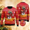 NFL Kansas City Chiefs Christmas 3D Gingerbread Ugly Sweater For Winter - NFL Kansas City Chiefs Christmas 3D Gingerbread Ugly Sweater For Winter