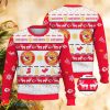 NFL Kansas City Chiefs Christmas 3D Sleigh Knitted Sweater For Fans - NFL Kansas City Chiefs Christmas 3D Sleigh Knitted Sweater For Fans
