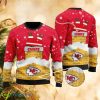 NFL Kansas City Chiefs Christmas All Over Print Scarf Ugly Sweater - NFL Kansas City Chiefs Christmas All Over Print Scarf Ugly Sweater
