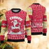 NFL Kansas City Chiefs Christmas All Over Print Snowfall Knitted Sweater For Fans - NFL Kansas City Chiefs Christmas All Over Print Snowfall Knitted Sweater For Fans