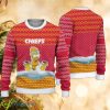 NFL Kansas City Chiefs Christmas All Over Print Tinsel Knitted Sweater For Fans - NFL Kansas City Chiefs Christmas All Over Print Tinsel Knitted Sweater For Fans