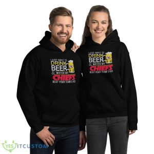 NFL Kansas City Chiefs Drink Beer And Watch My Chiefs Shirt Gift For Fan 8 NFL Kansas City Chiefs Drink Beer And Watch My Chiefs Shirt Gift For Fan - 18500 Unisex Heavy Blend Hooded Sweatshirt