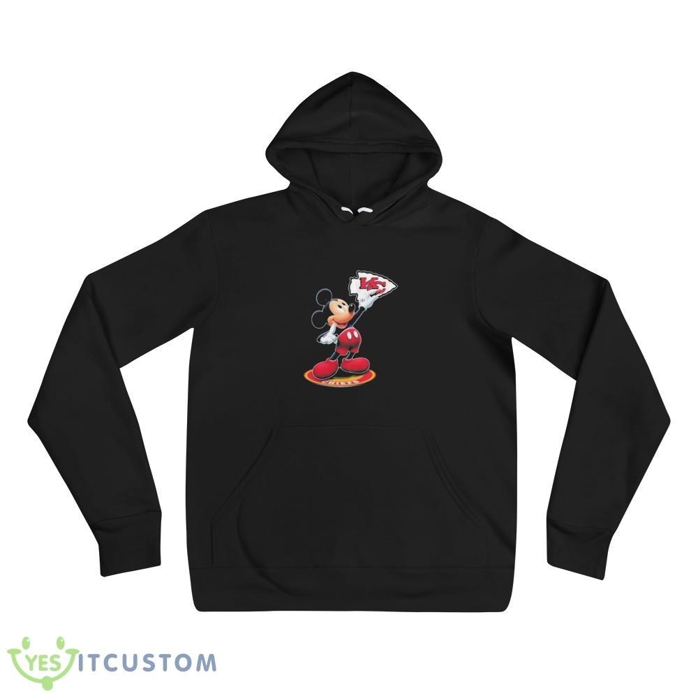 NFL Kansas City Chiefs Mickey Mouse Logo Shirt Gift For Fan 3 NFL Kansas City Chiefs Mickey Mouse Logo Shirt Gift For Fan - 3719 Unisex Fleece Pullover Hoodie