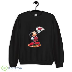 NFL Kansas City Chiefs Mickey Mouse Logo Shirt Gift For Fan - 18000 Unisex Heavy Blend Crewneck Sweatshirt